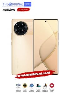 Tecno Spark 20 Pro Plus - 8GB RAM - 256GB Storage - PTA Approved - 12 Months Warranty - Gold - The Original Bro Mobiles - TOB36